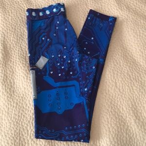 TeeFury Circuit Board Leggings